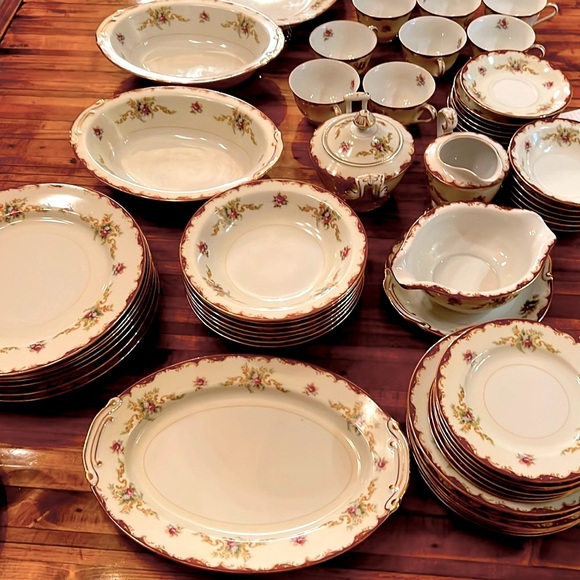 Vintage Harmony House Webley fine China made in Japan. 48 pieces - Picture 1 of 12